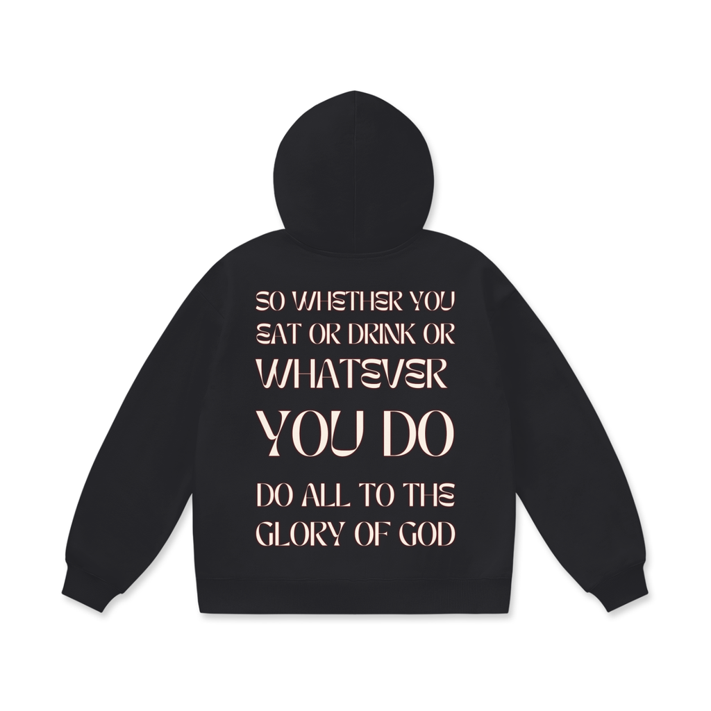 TENTHIRTYONE BLACK HOODIE