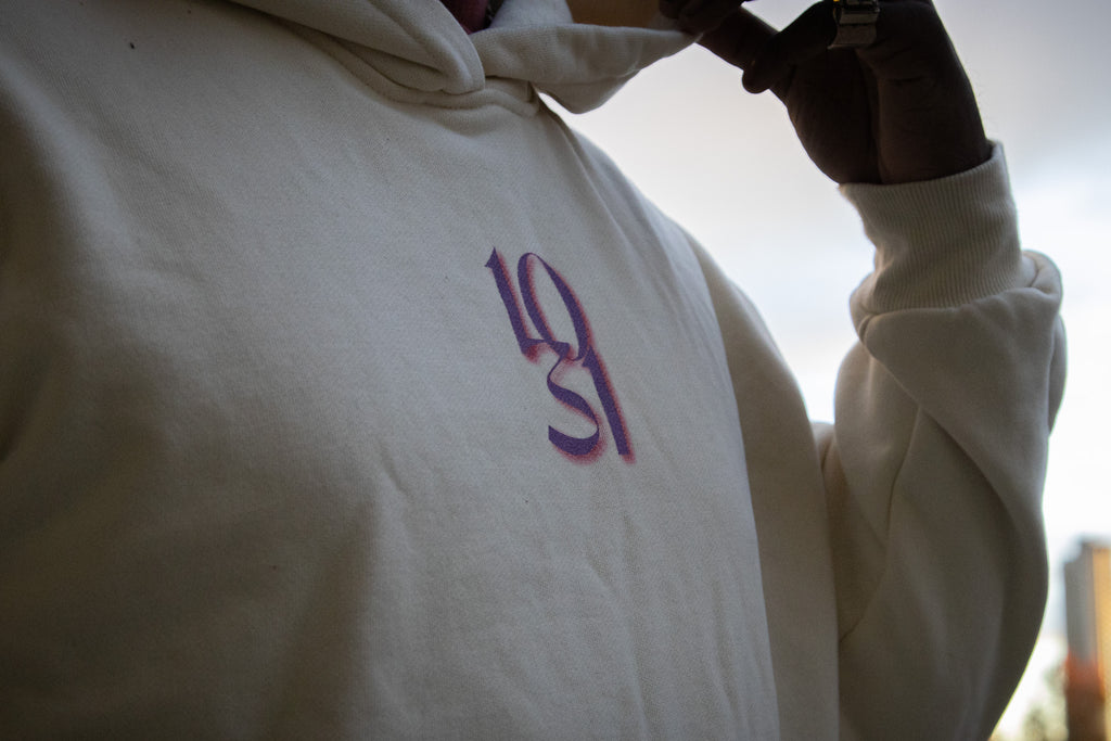 TENTHIRTYONE CREAM HOODIE