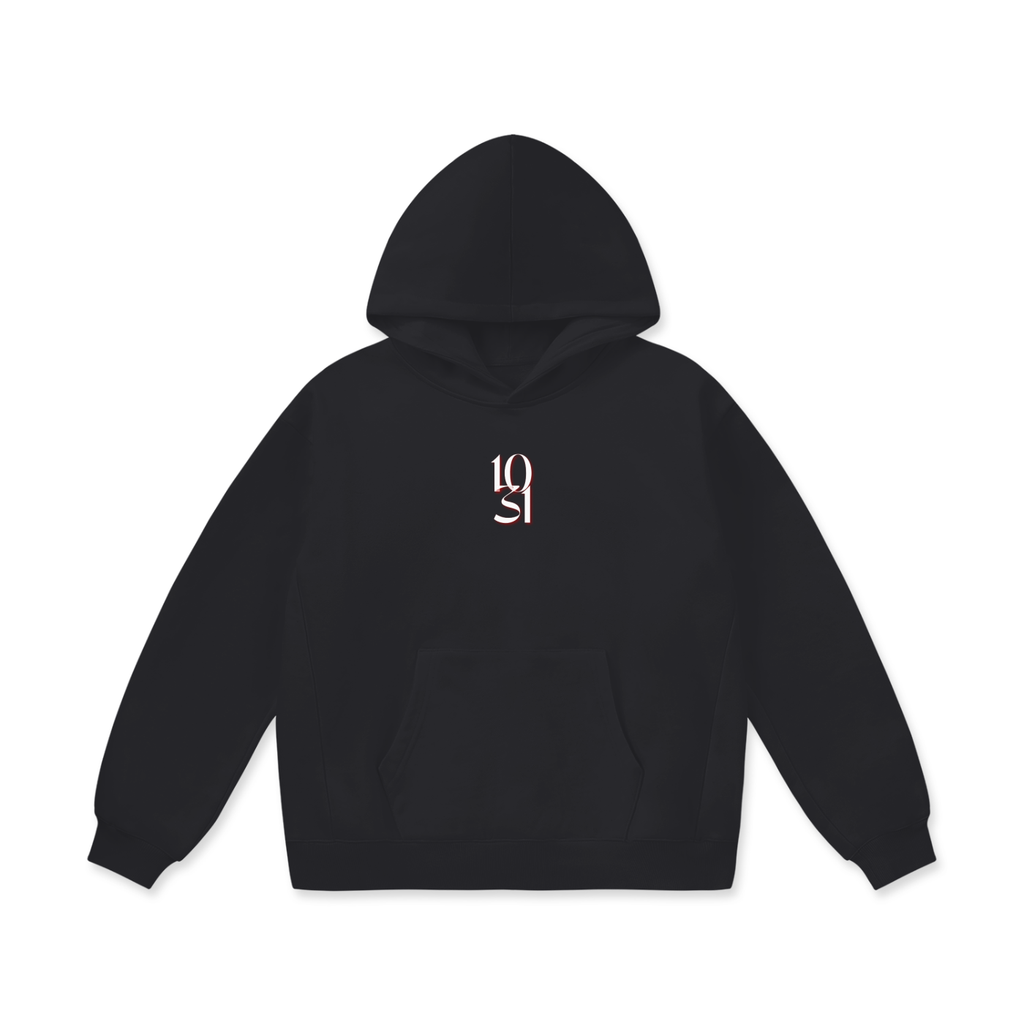TENTHIRTYONE BLACK HOODIE