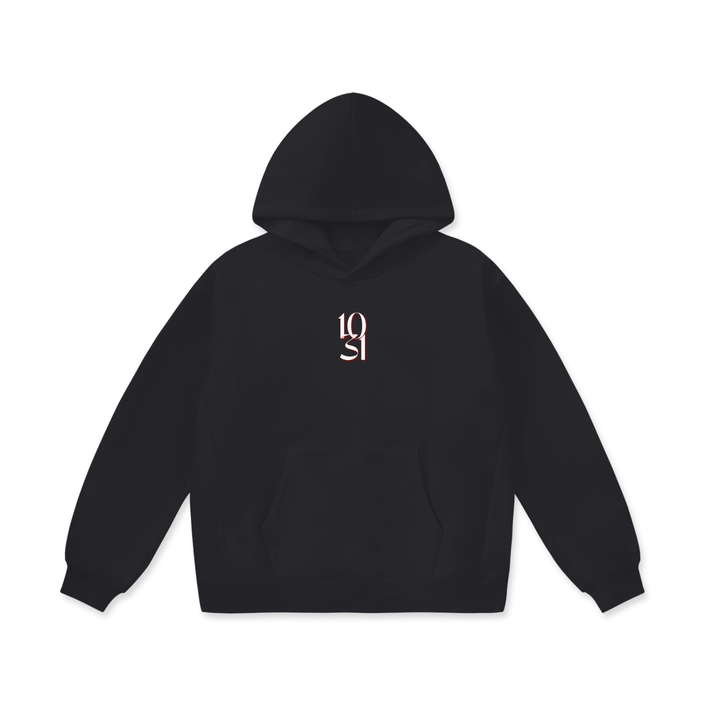 TENTHIRTYONE BLACK HOODIE