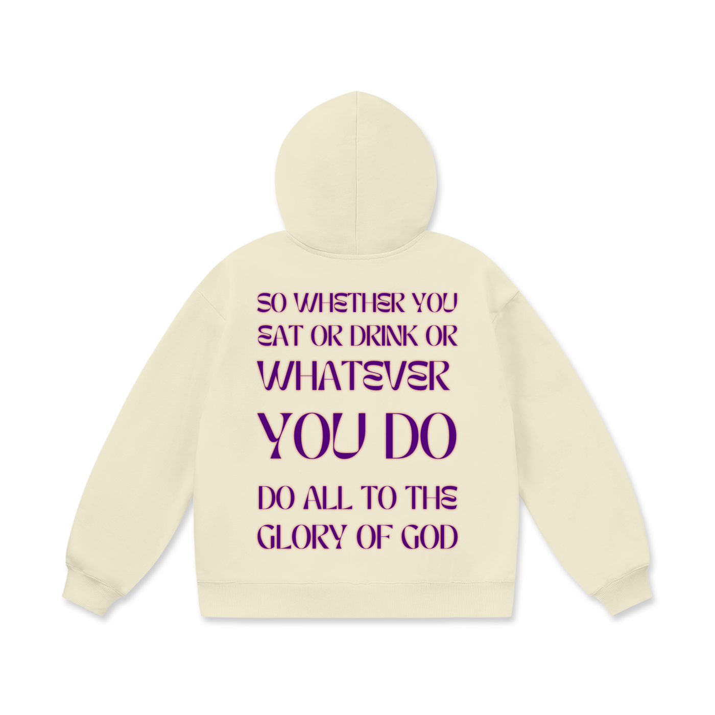 TENTHIRTYONE CREAM HOODIE